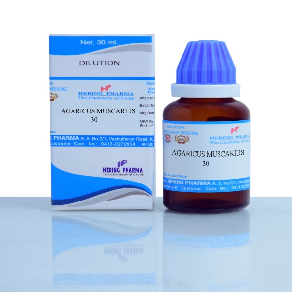 Hering Pharma Agaricus Muscarius 30 Dilution 30 ml