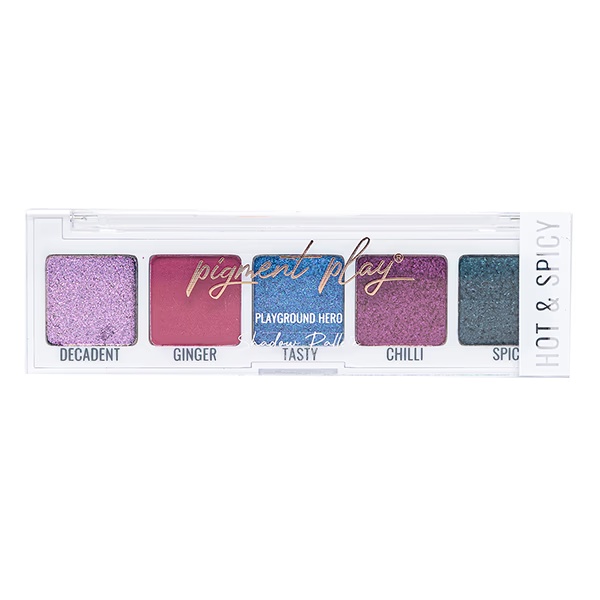 Pigment Play Sugar & Spice Shadow Palette - Hot & Spicy 4.5 gm