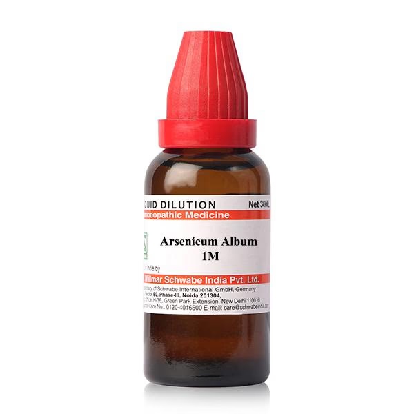 Dr.Willmar Schwabe Arsenicum Album 1M Liquid 30 ML