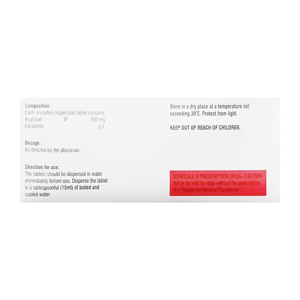 LOGIVIR 400 DT Tablet 5's