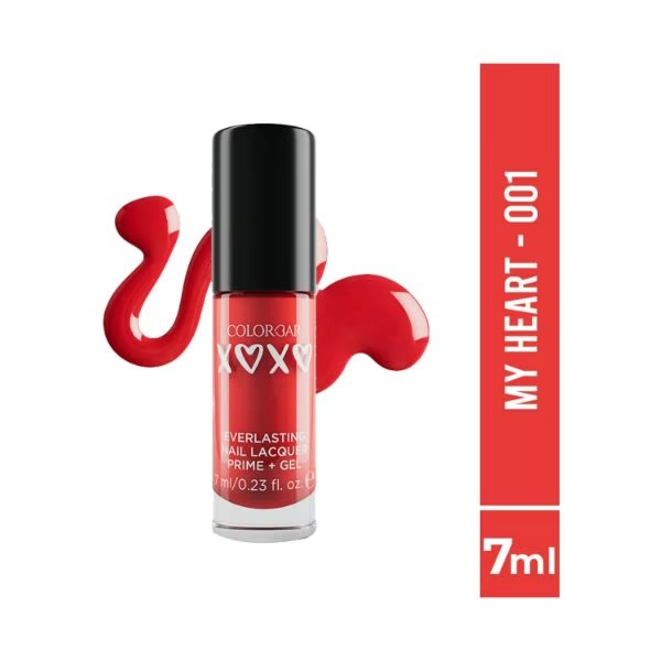 Colorbar XOXO Everlasting Prime Gel Nail Lacquer-My Heart 7 ml