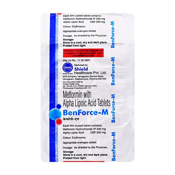 Benforce M Tablet 10'S