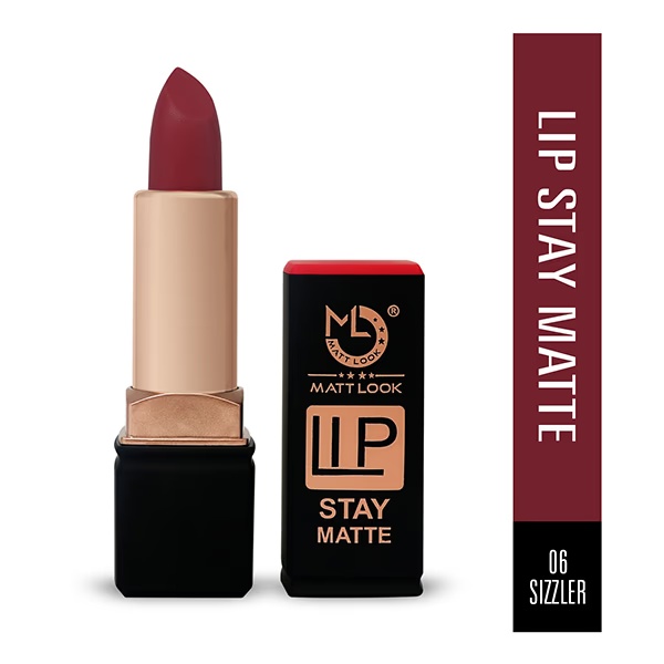 Matt Look Stay Matte Lipstick, Sizzler 3.5 gm 1 7566-matt-look-stay-matte-lipstick-sizzler-3-5-gm-1.jpg