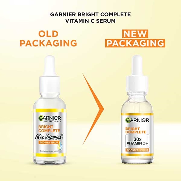 Garnier Bright Complete Vitamin C Booster Serum for All Skin Types 30ml