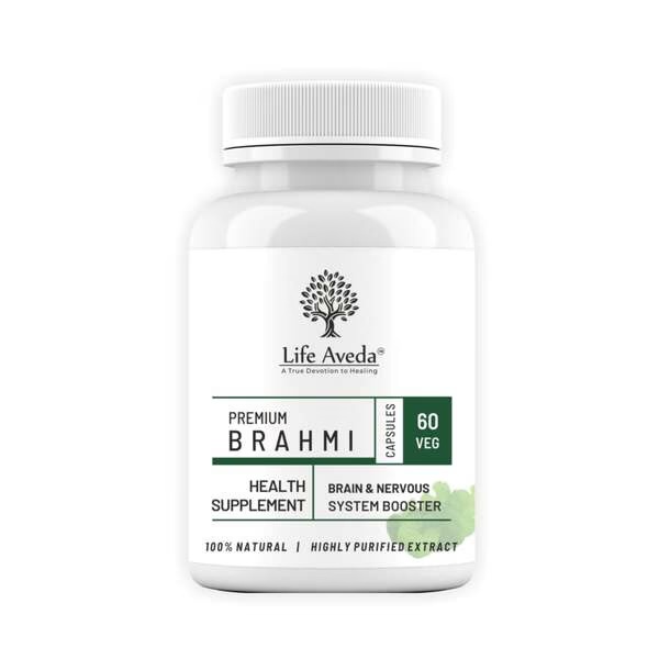 Life Aveda Premium Brahmi Veg Capsule 60's