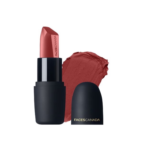 Facescanada Weightless Matte Finish Lipstick Forever Red 03 4.5 gm