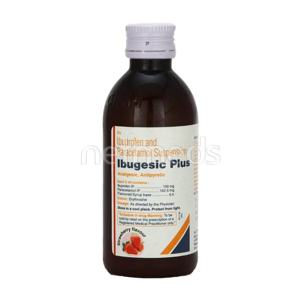 Ibugesic plus Strawberry Flavour Suspension 100ml