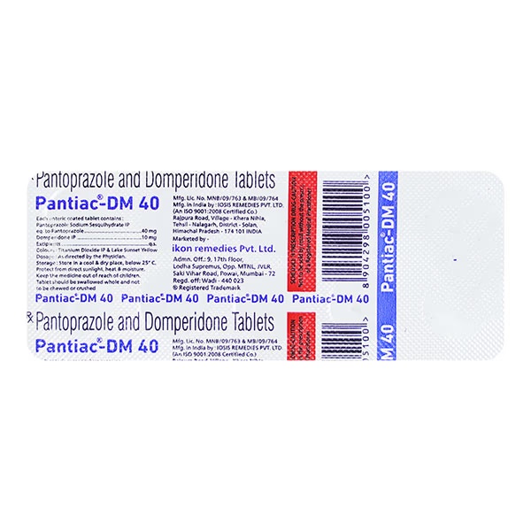PANTIAC DM 40 Tablet 10's