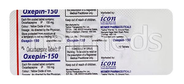 Oxepin 150mg Tablet 10'S