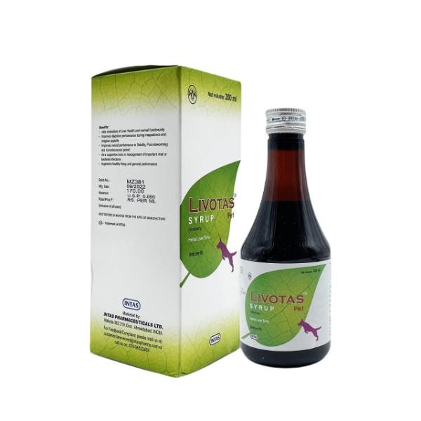 Intas Livotas Pet Syrup 200 ml