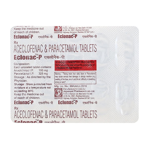 Eclonac P Tablet 10'S