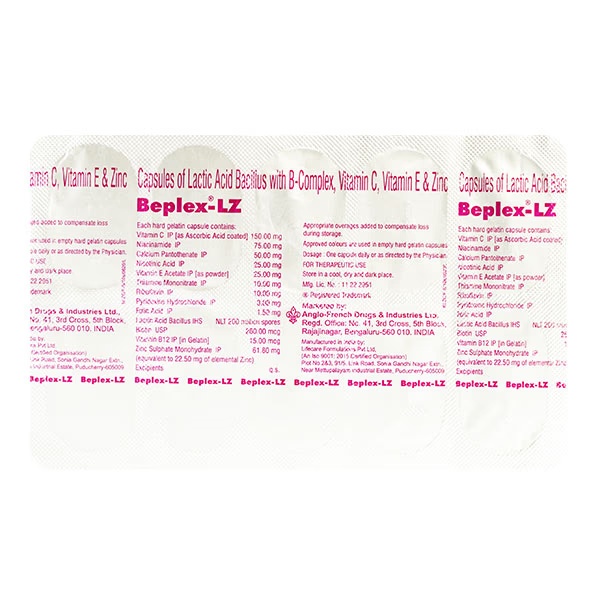 Beplex LZ Capsule 10'S