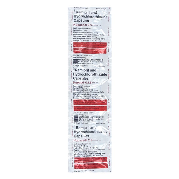 Hopace H 2.5mg Capsule 10'S