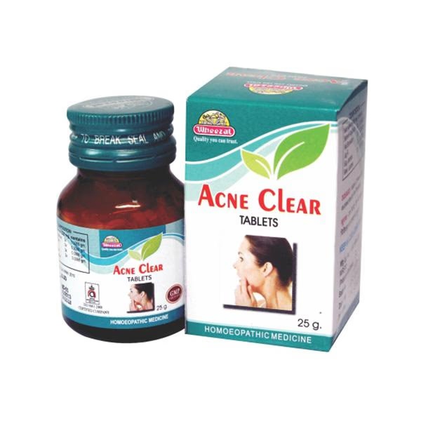Wheezal Acne Clear Tablet 25GM
