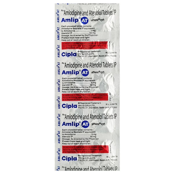 Amlip AT Tablet 10'S