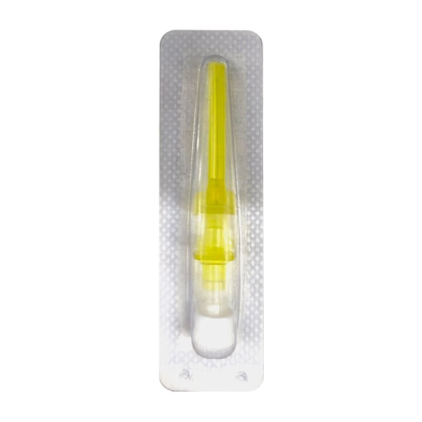 NEO CATH GS3030 24G YELLOW 19MM Paed Intra Venous Cannula 1's