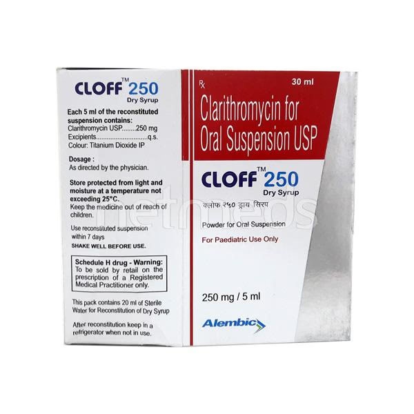 Cloff 250mg Dry Syrup 30ml