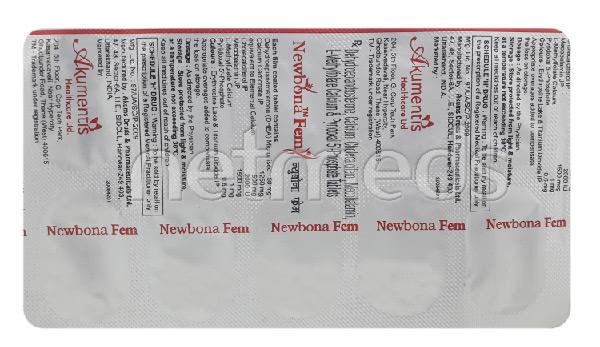 Newbona Fem Tablet 10'S