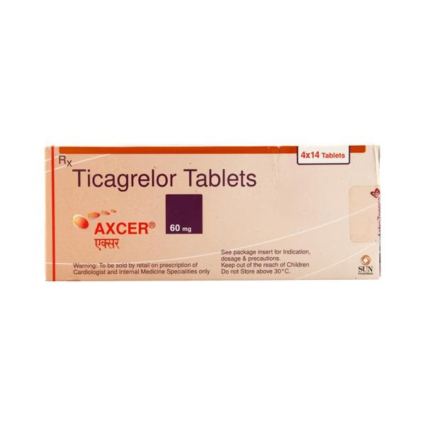 Axcer 60mg Tablet 14'S