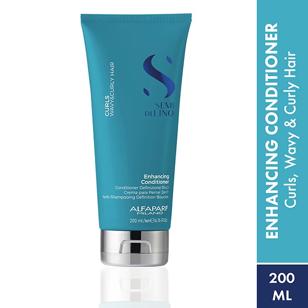 Alfaparf Milano Curly Hair Enhancing Conditioner, Frizzy hair, define Curls 200 ml