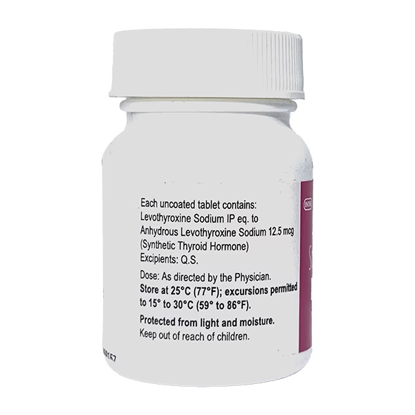Lethyrox 12.5Mcg Tablet 50'S