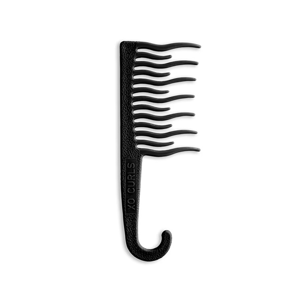 Xo Curls Shower Detangling Comb - Black 1's