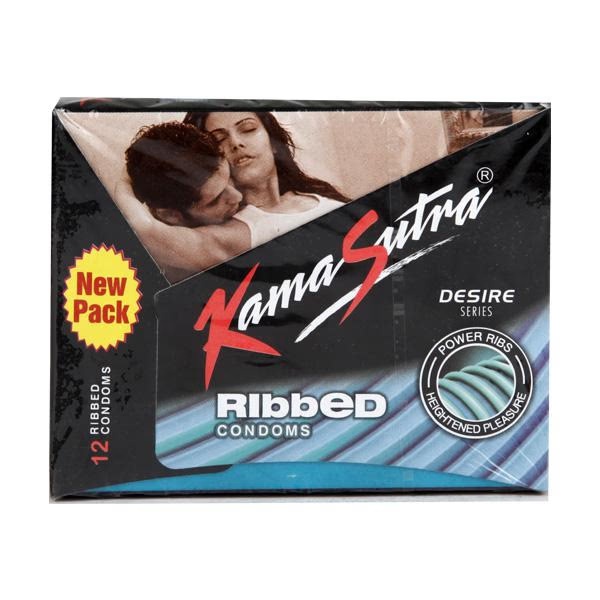 Kamasutra Condoms - Ribbed 12's