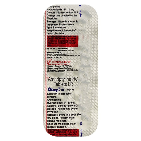 Odep 10mg Tablet 10'S