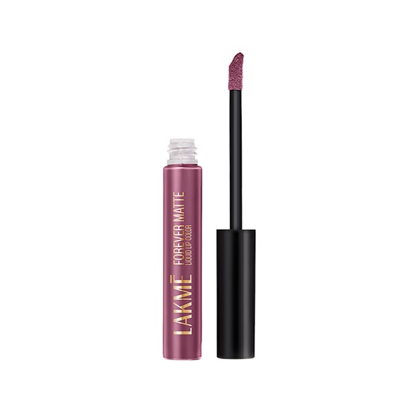 Lakme Forever Matte Liquid Lip, 16hr Lipstick,  Mauve Fling, 5.6ml
