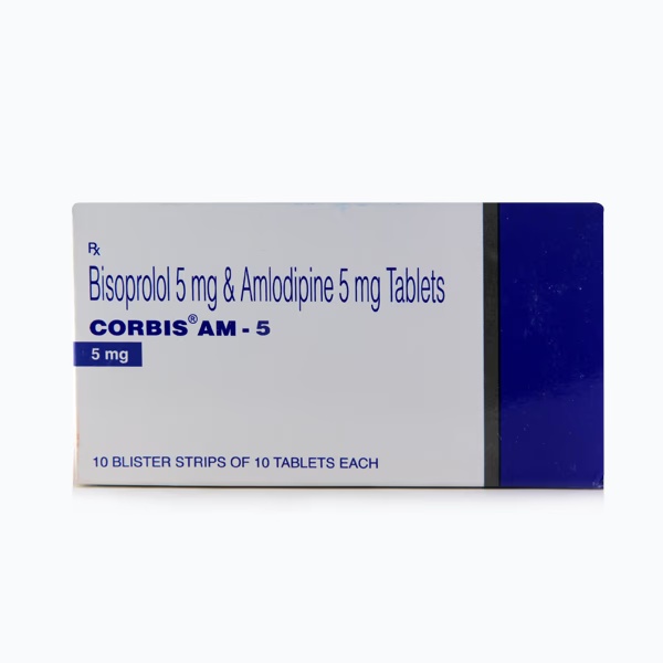 Corbis AM 5/5mg Tablet 10'S