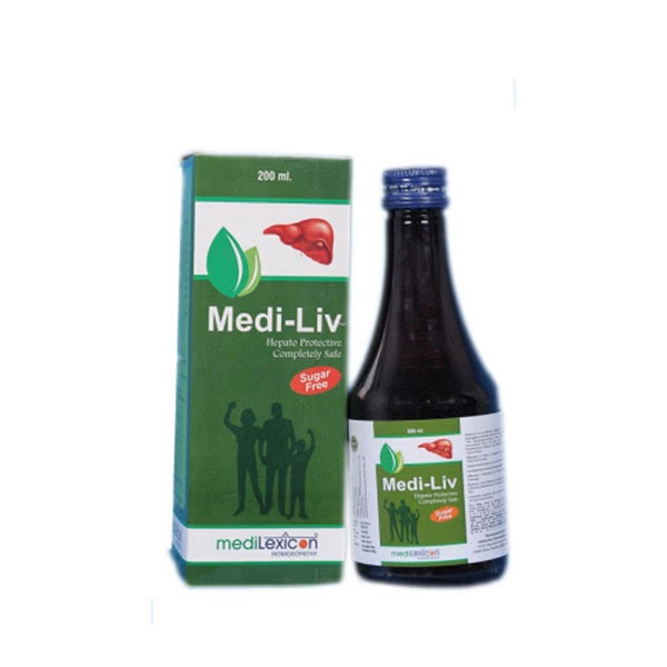 Medilexic Medi Liv Sugar Free Syrup 200 ml
