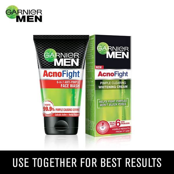 Garnier Men Acnofight Pimple Clearing Brightening Moisturiser 45 gm