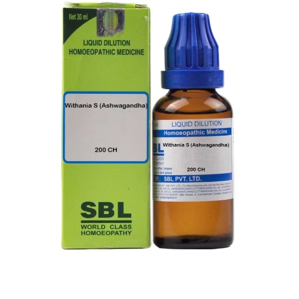 SBL Withania S (Ashwagandha) 200C Liquid 30 ml