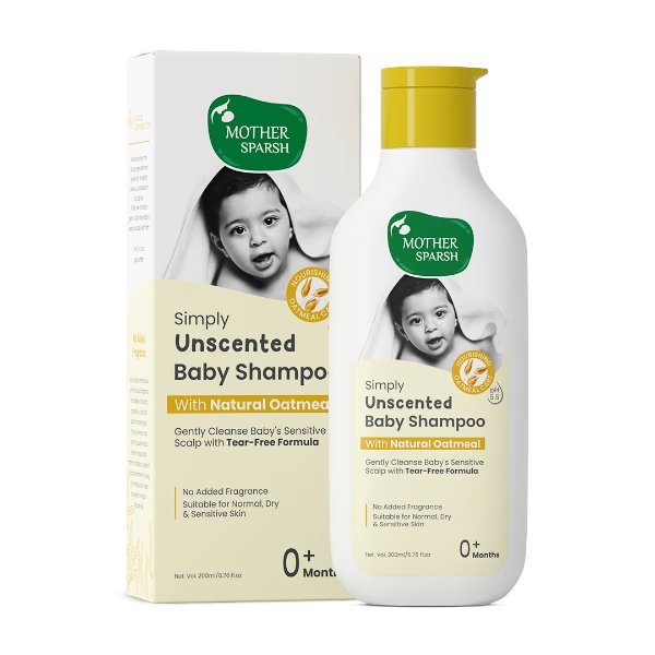 Mother Sparsh Simply unscented baby shampoo 200 ml