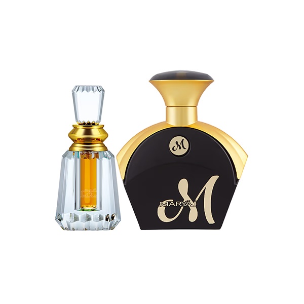 Ajmal Oudh Mukhallat Concentrated Perfume Oil Oriental Oudhy And Maryaj M For Her EDP Fruity Floral Perfume 96 ml