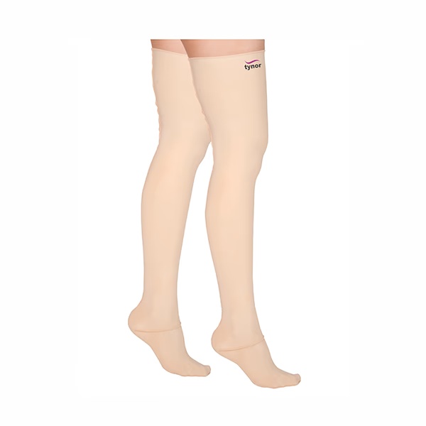 Tynor Compression Garment Leg Mid Thigh Closed Toe - Normal (S) (I 79)