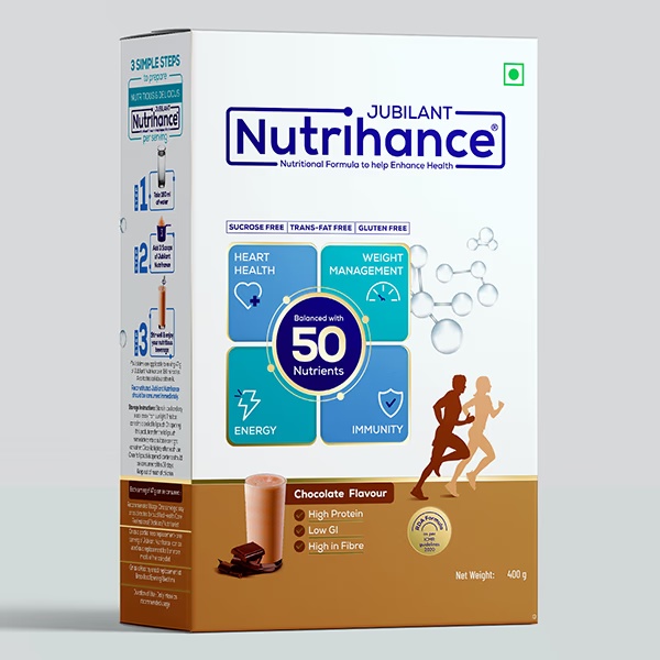 Jubilant Nutrihance Powder - Chocolate 400 gm