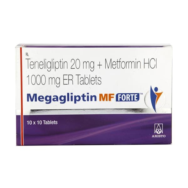 Megagliptin MF Forte Tablet 10'S