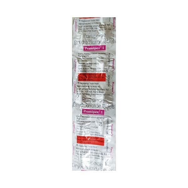 Pramipex 1mg Tablet 10'S