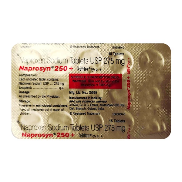 NAPROSYN 250 + Tablet 15's