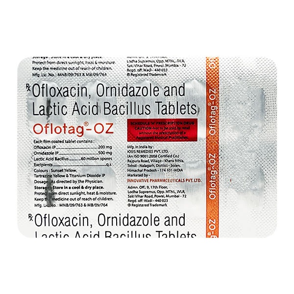 OFLOTAG OZ Tablet 10's