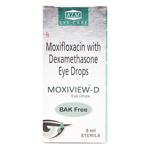 MOXIVIEW D Eye Drops 5ml
