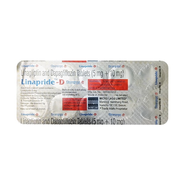LINAPRIDE D Tablet 10's