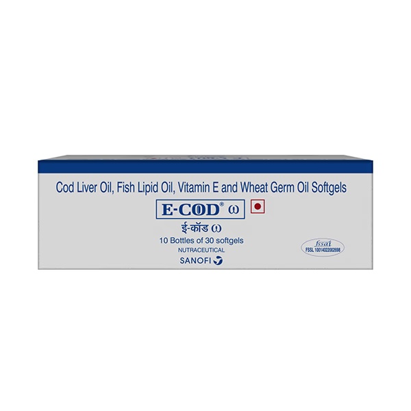 E-Cod Omega Softgels 30's