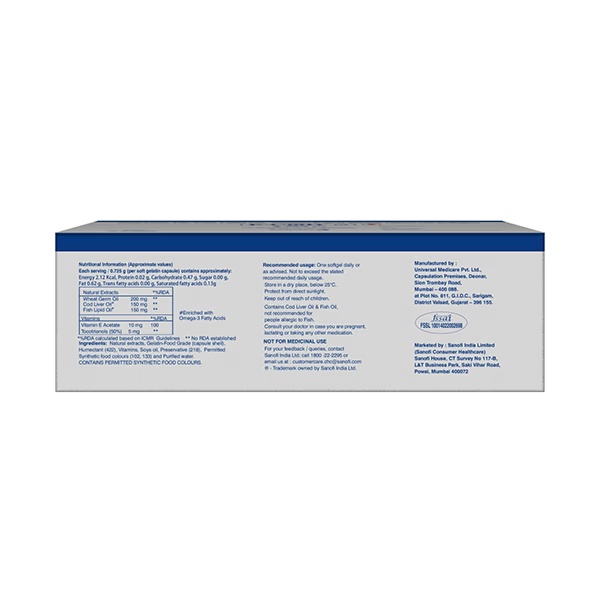 E-Cod Omega Softgels 30's