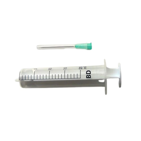 BD Discardit II Syringe with Needle 20ml (21 G X 1.5 inch) 1's