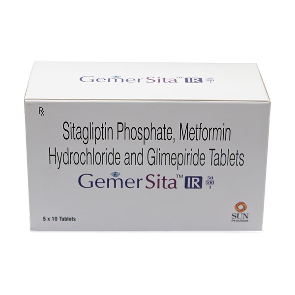 GEMER SITA IR 50/500/1 Tablet 10's