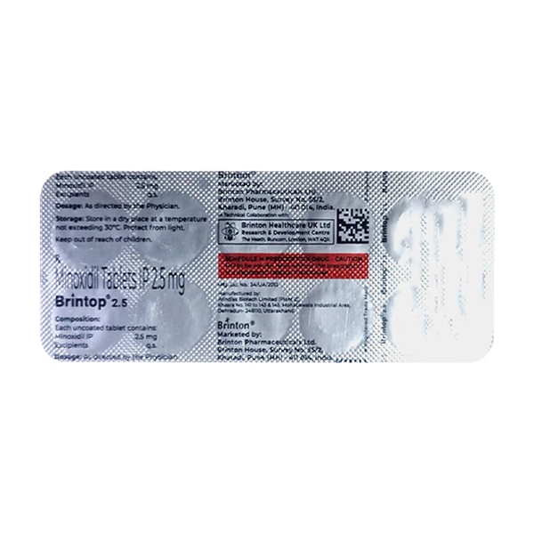 BRINTOP 2.5mg Tablet 10's