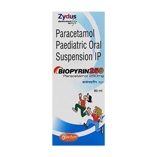 Biopyrin 250mg Suspension 60ml