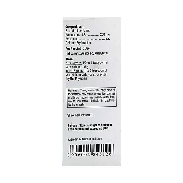 Biopyrin 250mg Suspension 60ml